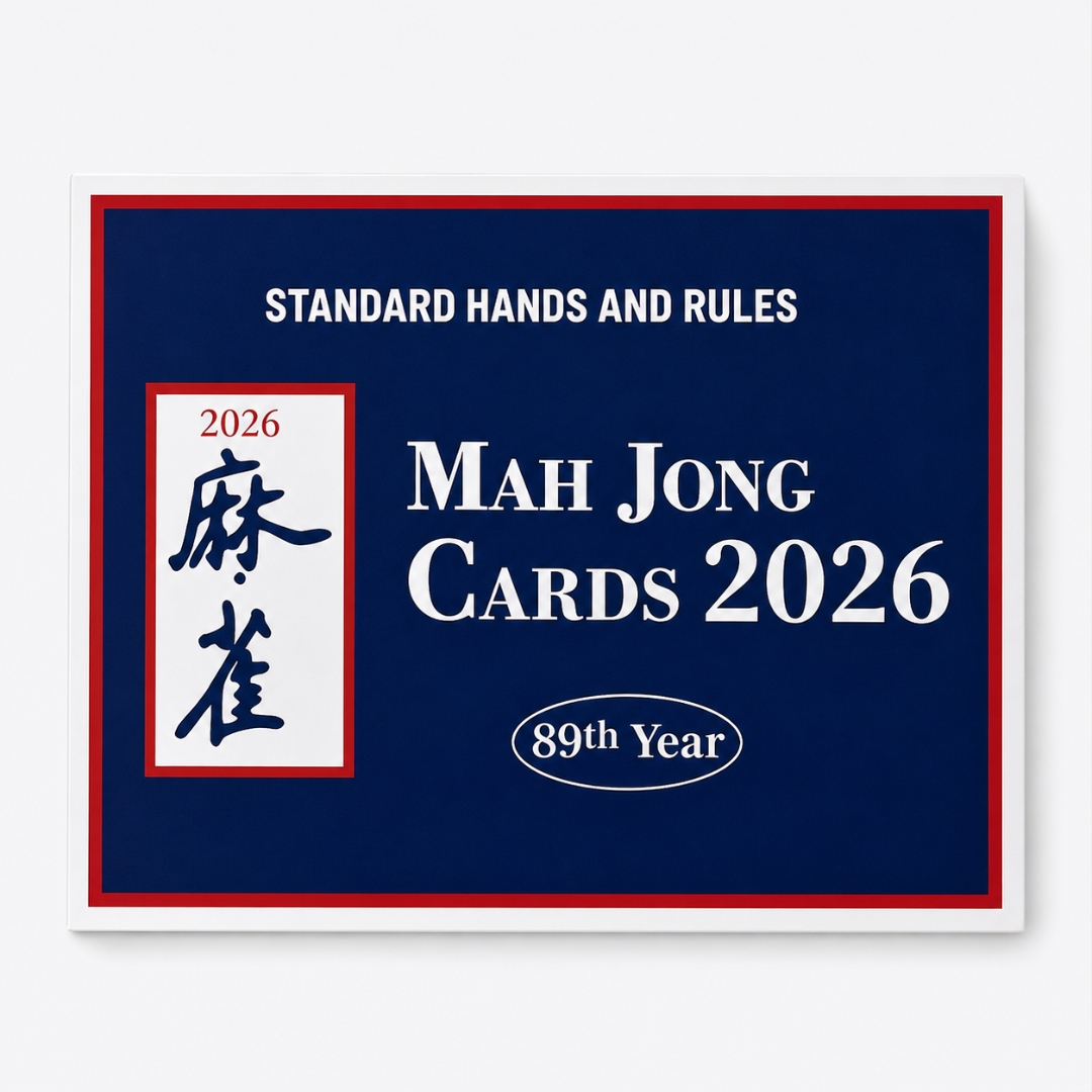 American Mahjong Blue Cards
