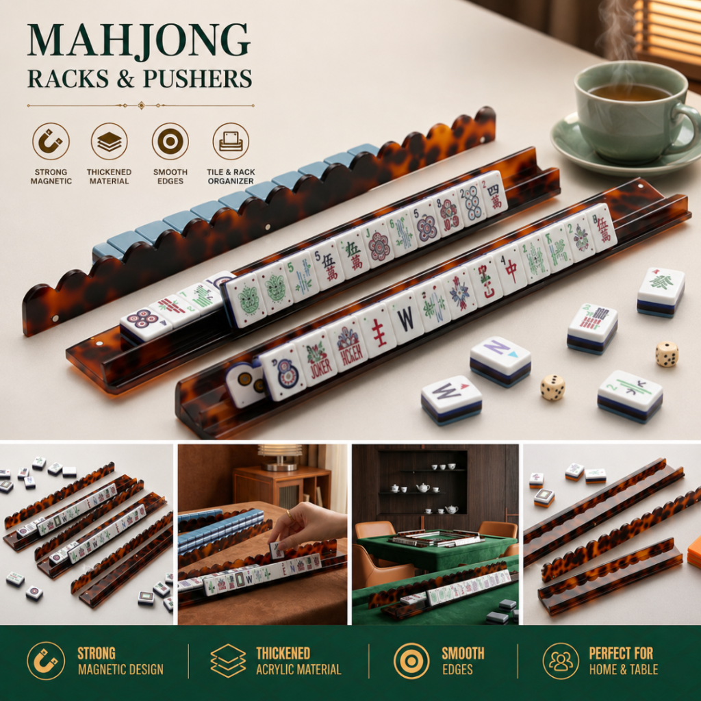 Mahjong Rack & Pusher